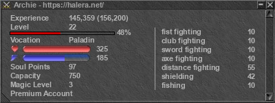 Signature for player Archie