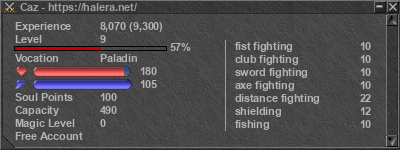 Signature for player Caz