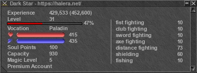 Signature for player Dark Star