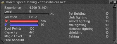 Signature for player Don't Expect Healing