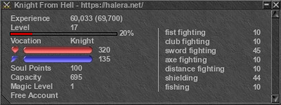 Signature for player Knight From Hell