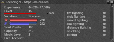 Signature for player Leebringer