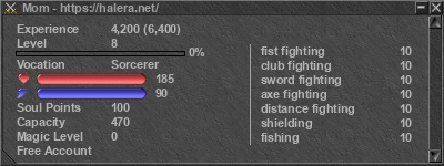 Signature for player Mom