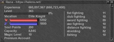 Signature for player Rana