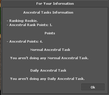 Ancestral Ranks